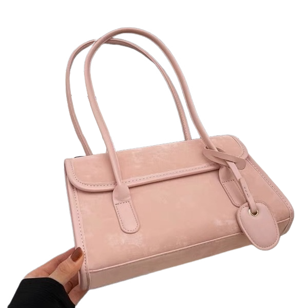 Summer Halo Dye Stick Bag, Korean Minority High end One Shoulder Bag Versatile Early Eighth Commuter Bag Underarm Bag Trendy