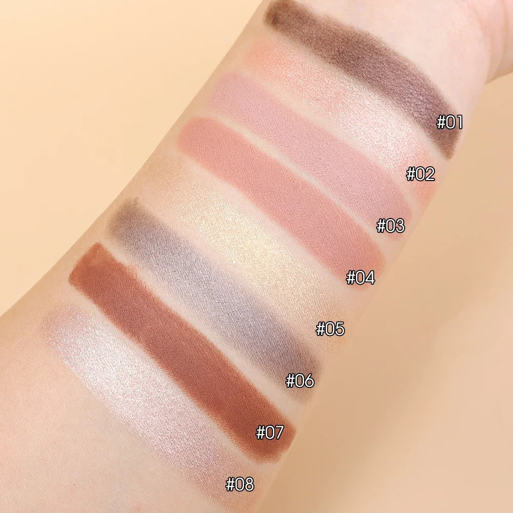 Metallic Glitter Eyeshadow Stick Shimmer Matte Lying Silkworm Eyeshadow Pencil Ultra Pigment Long Lasting Highlighter Pen Makeup 240624