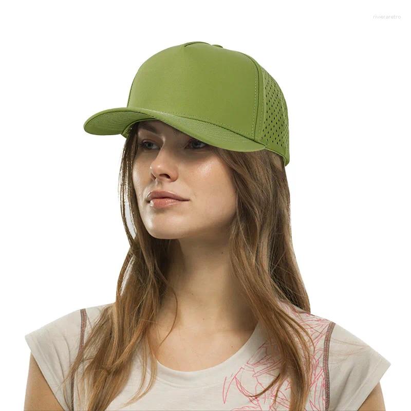 Ball Caps Custom Logo Waterproof Baseball Cap For Men And Women Summer Outdoor Quick-drying Breathable Sunscreen Truck Driver Hat