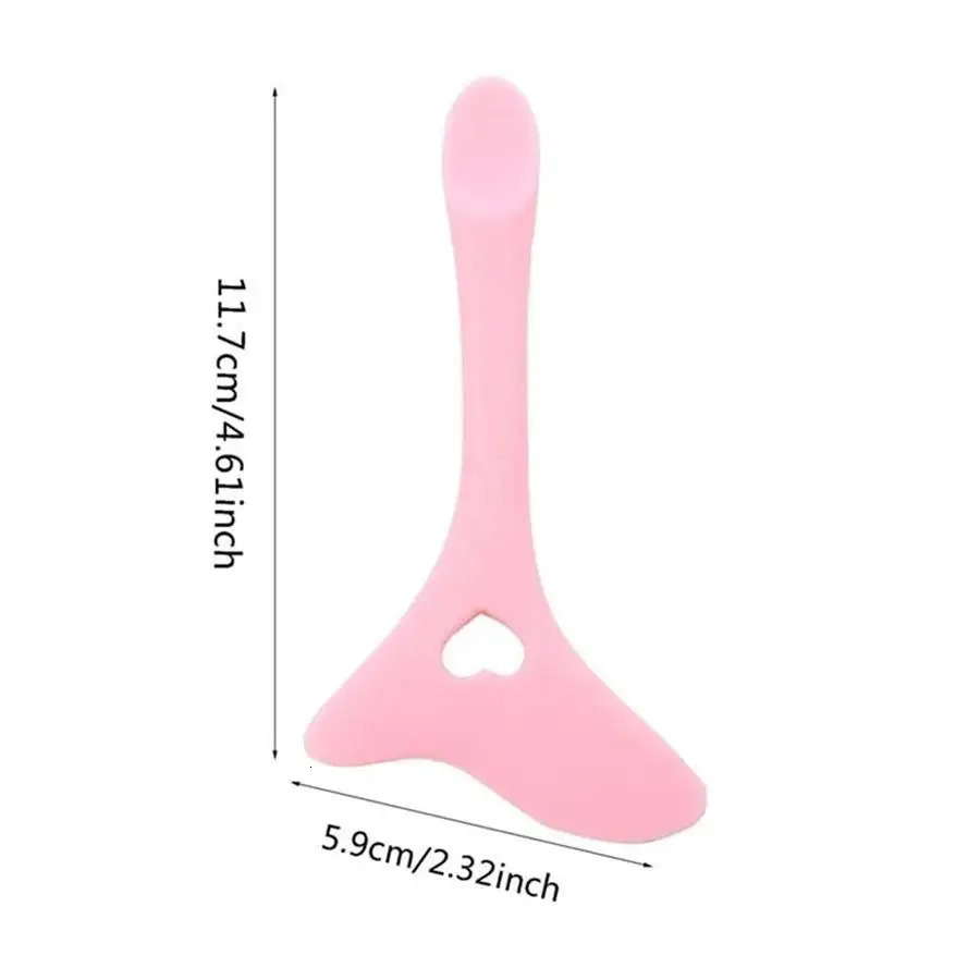 Makeup Tool Eyeliner Pencil Auxiliary Eyeliner Eye Black Baffle Silicone Eyeliner Auxiliary Makeup 1 Pink 240624