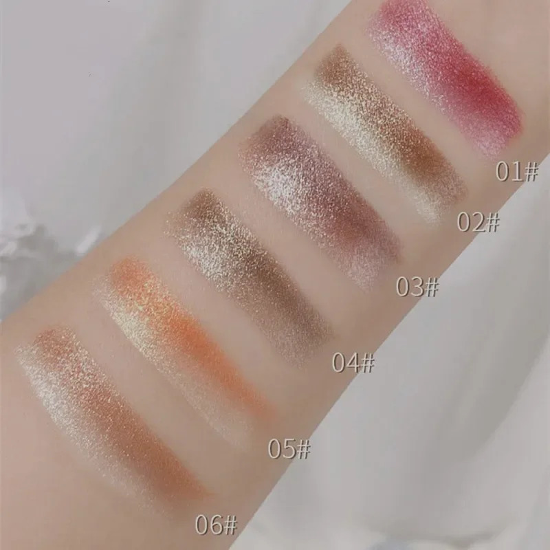 Double Color Eyeshadow Stick Gradient Shimmer Color Eye Shadow Cream Pen Eye Makeup Cosmetic Eyeshadow Stick Korean Makeup 240624