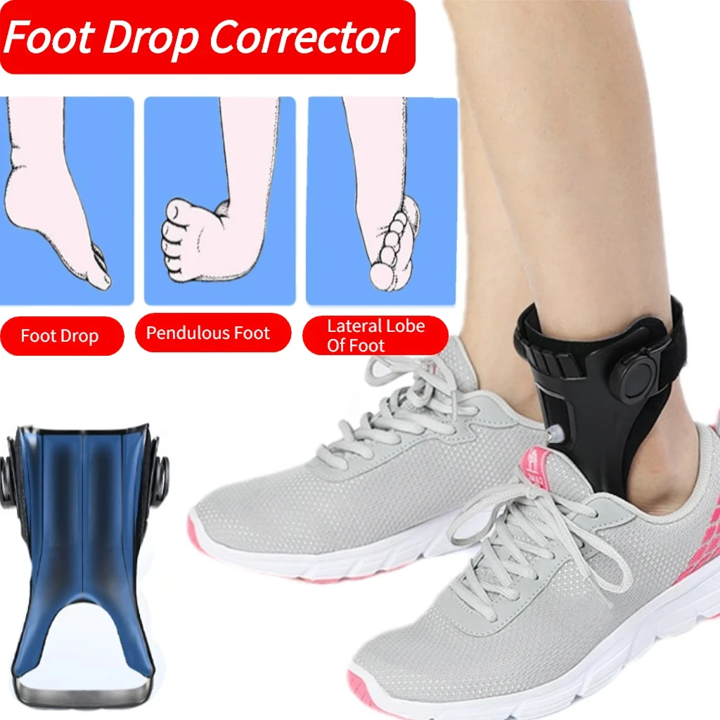 New Drop Foot Brace Orthosis AFO AFOs Ankle Support With Comfortable Inflatable Airbag for Hemiplegia Stroke Shoes Walking Valgus and varus Orthotic s