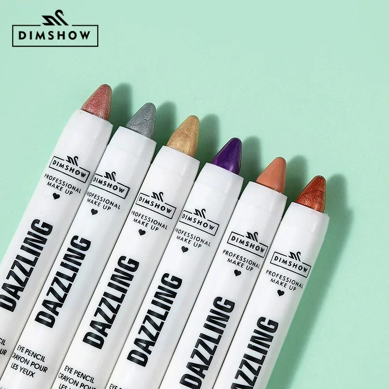 Highlighter Eyeshadow Pencil Waterproof Glitter Matte Nude Eye Shadow Lying Silkworm Makeup Pigment Cosmetics White Eyeliner Pen 240624