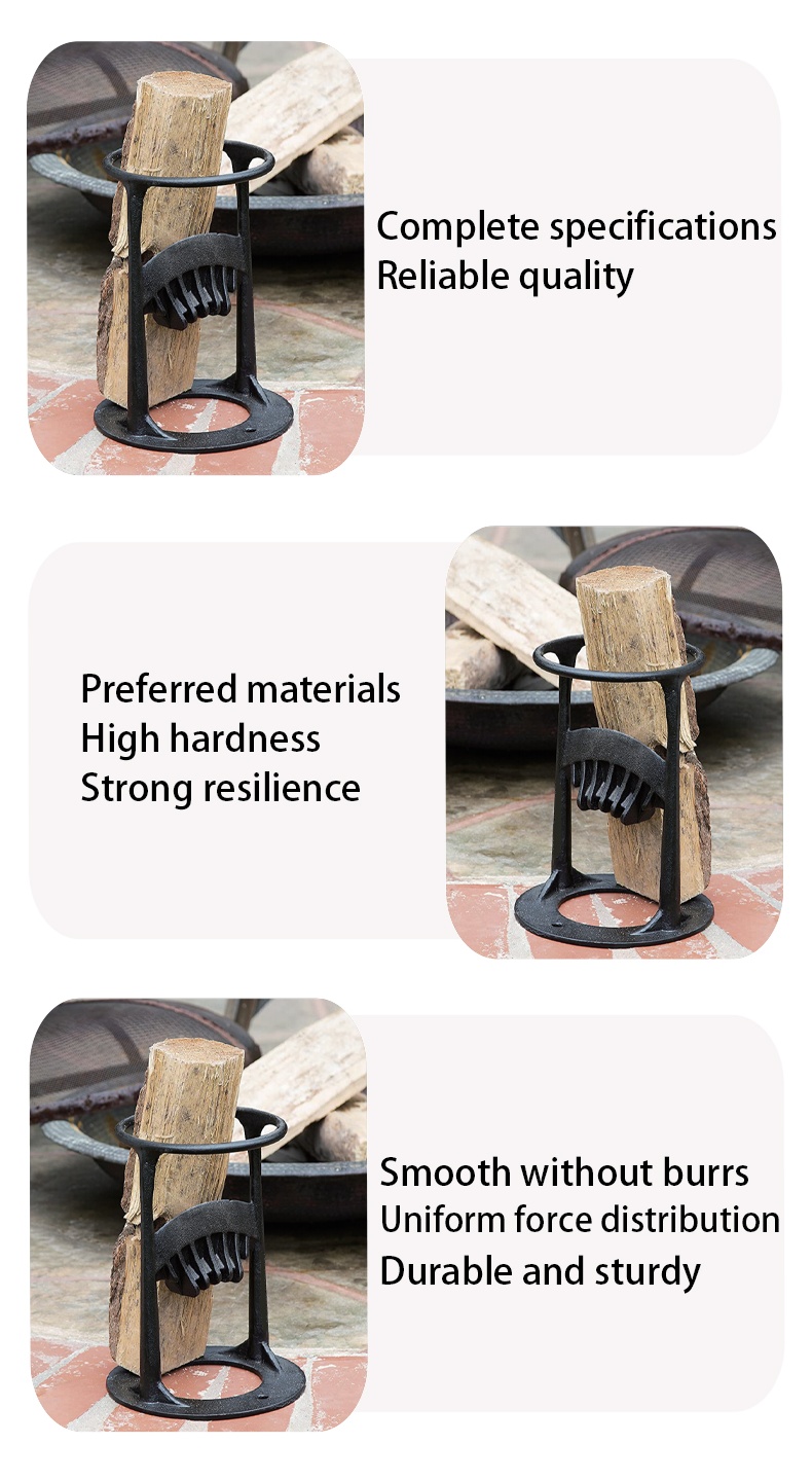New product disassembly firewood splitter, camping firewood splitter, outdoor firewood splitter separator