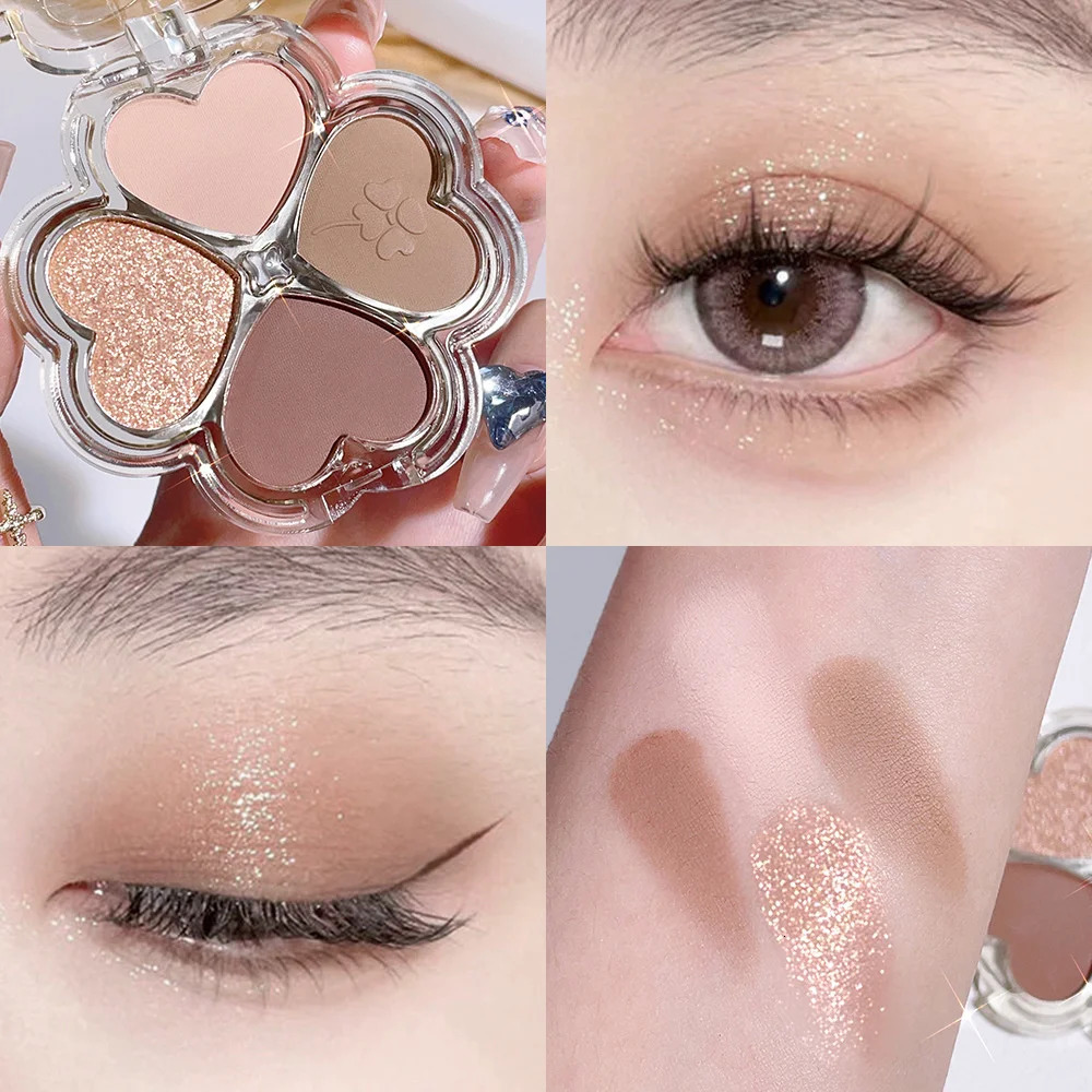 Makeup Highlight Matte Fine Pearlescent Eyeshadow Palette Eye Shadow Eye Shadow All In One Palette Eye Makeup Blush 240624