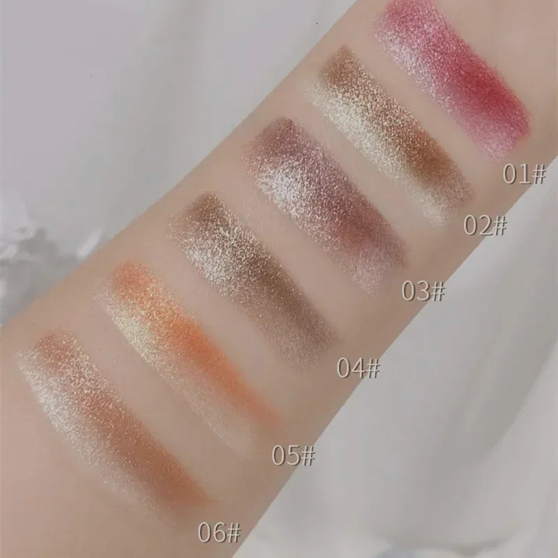 Gradient Shimmer Color Eye Shadow Cream Pen Double Color Eyeshadow Stick Eye Make Up Cosmetic Eyeshadow Stick Korean Makeup Tool 240624