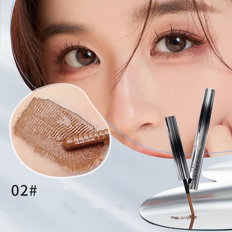 Tiny Tube Mascara Waterproof Non-smudge Spot Natural Permanent Color Mascara Primer 240625