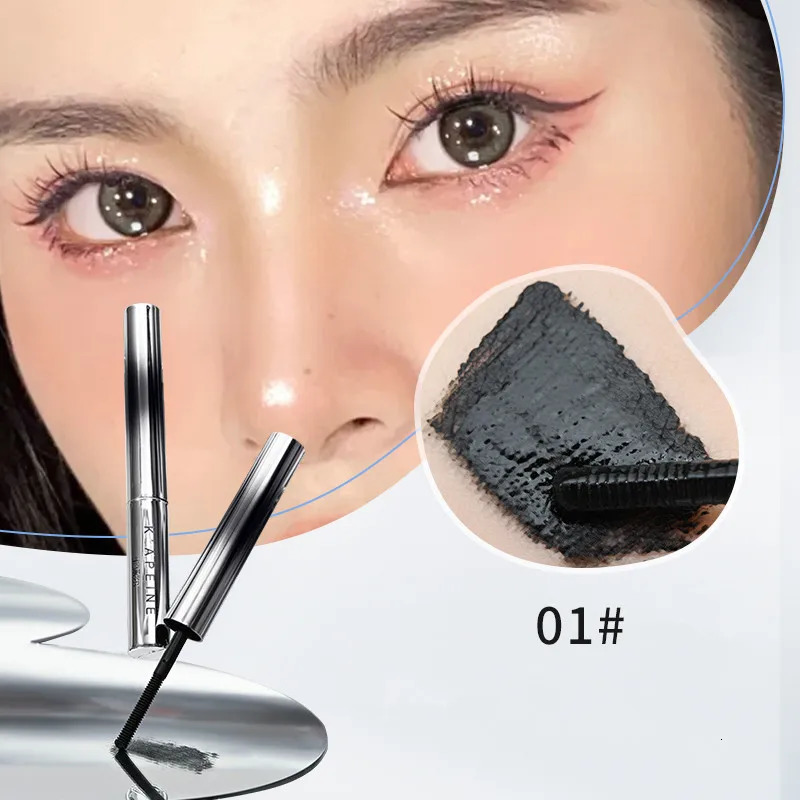 Tiny Tube Mascara Waterproof Non-smudge Spot Natural Permanent Color Mascara Primer 240625