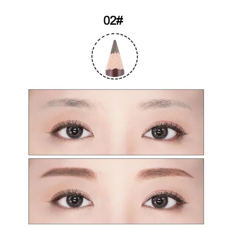 4 Color Available Eyebrow Pencil Shadows Cosmetics For Makeup Tint Waterproof Microblading Pen Black Brown Eye Brow Beauty TSLM2 240625