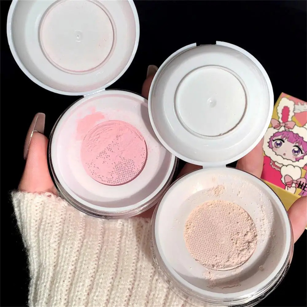 Makeup Setting Powder Matte Pearlescent Fine Flash Loose Powder Soft Silky Oil Control Concealer Natural Lasting Makeup Cosmetic 240624