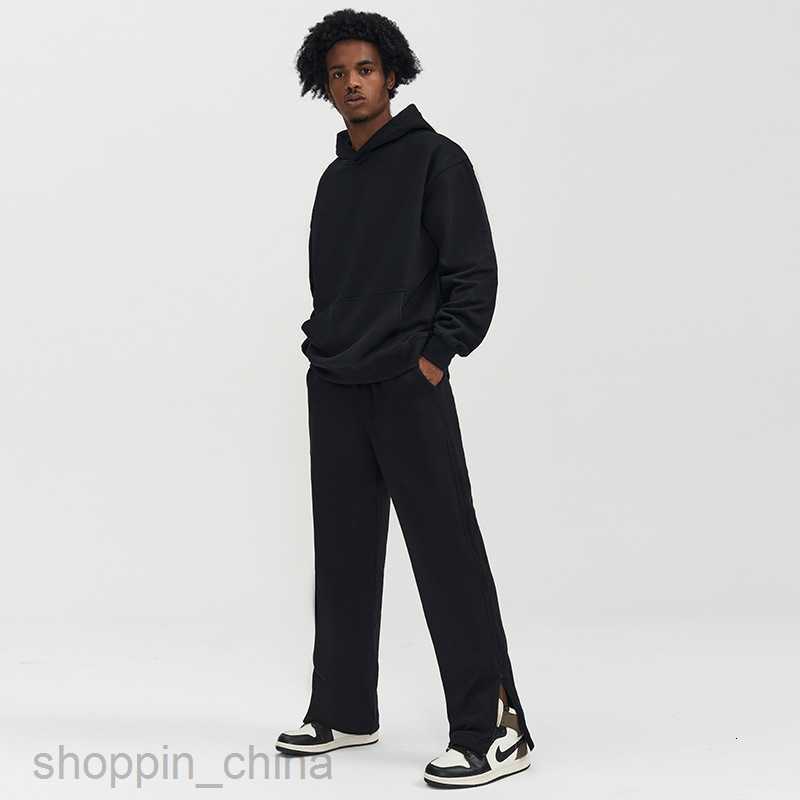 Men's Pants Leisure sports pants Spring and Autumn 380G Terry Pants Men Straight Tube Casual Pants Mens Autumn and Winter Pure Cotton Pants Sport