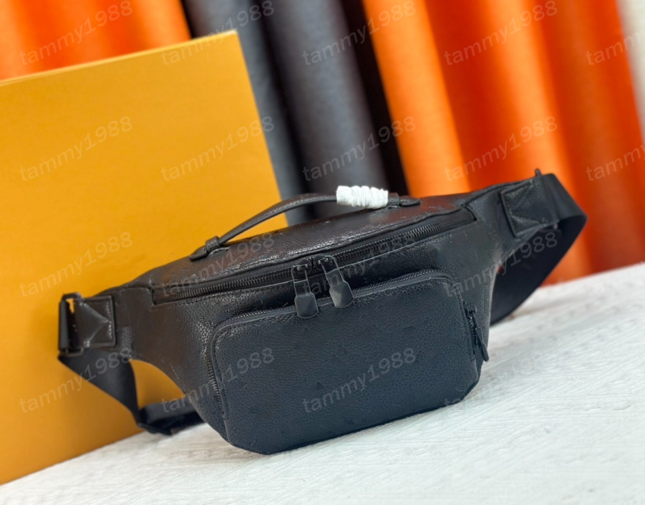 Rush Waist bag Funny bumbag Designer bag Men Fashion Casual Luxury Rush Bumbag Waist Bag Waist Welt Pocket Belt Bag Crossbody TOP Mirror Quality Purse Pouch 5 color