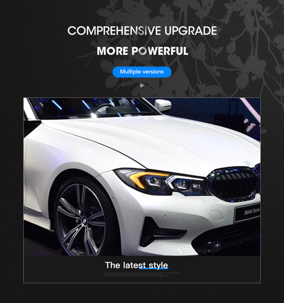 LED Headlight for BMW G20 G28 20 19-20 22 320i 3 Series DRL Running Light LED Low Beam/High Assembly