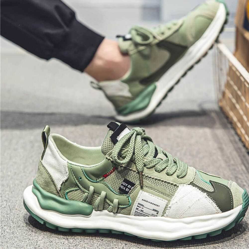 Y men's new mesh breathable comfortable casual sports platform shoes for men