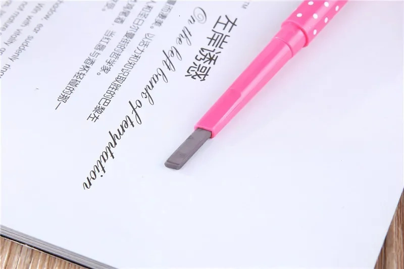 1pcs Longlasting Eyebrow Pencil Natural Waterproof Rotating Automatic Eye Brow Pencil Cosmetic Eyebrow Shaping Liner Pen 240625