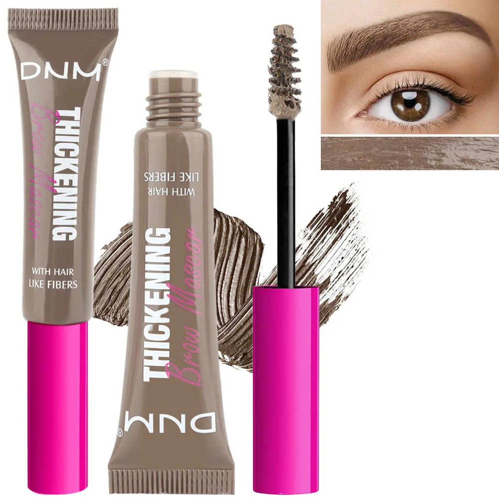 DNM 8 Color Eyebrow Dye Cream Moisturizing Waterproof Lasting 16h Natural Thick Eyebrow Fashion Wild Eyebrow Cosmetics 7ml 240625