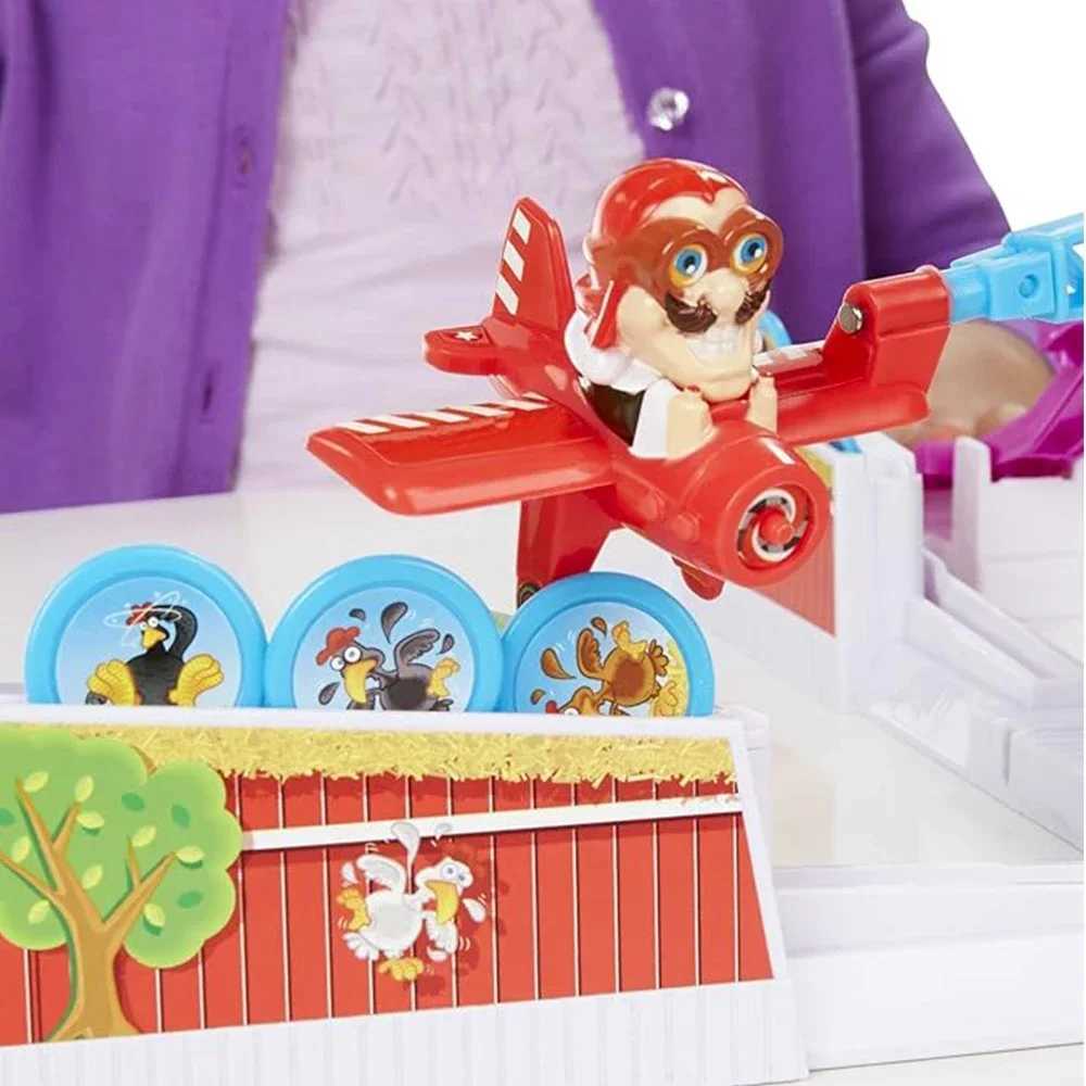 Toy Looping Louie Spinning Plane Chicken Stealing Game Parent Children Interaction Battle Puzzle Board Game Party Childrens Toys