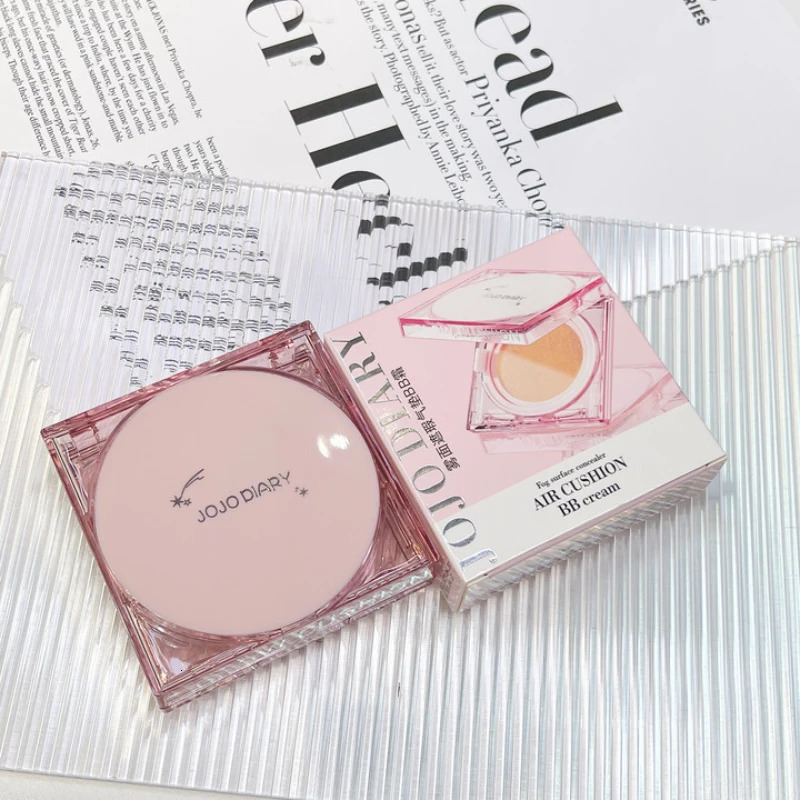 Air Cushion Crystal Record Oil Control Oil Holding Makeup bb Cream Liquid Foundation Concealer Light Air Cushion 240624