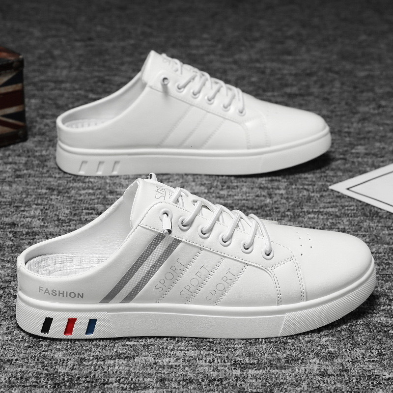 Big size 48 new leather men's casual shoes trend waterproof low top sneakers