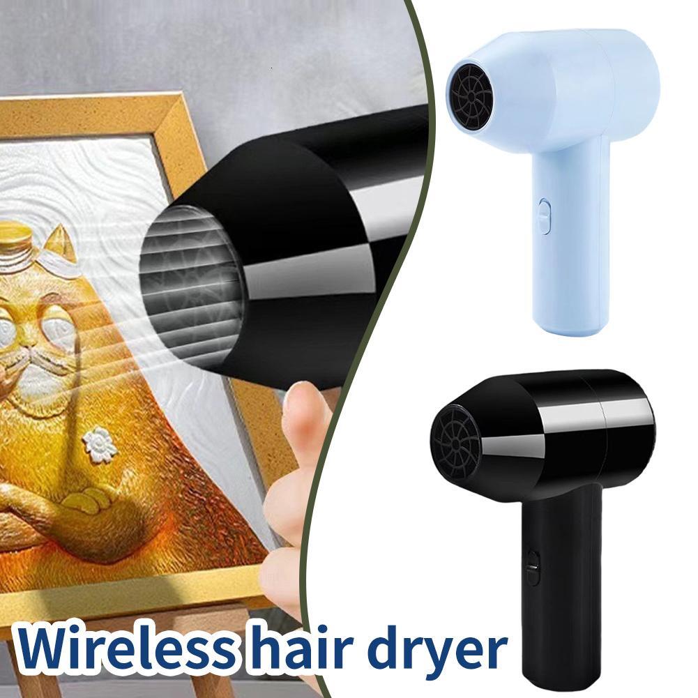 Cordless Cold Air Wireless Travel Dryer Small Fast Drying Hair Care For Home Women Men Indoor Tr I6h7 F625-14