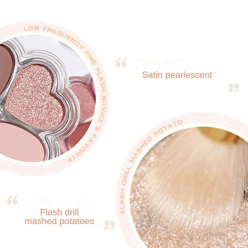 Makeup Highlight Matte Fine Pearlescent Eyeshadow Palette Eye Shadow Eye Shadow All In One Palette Eye Makeup Blush 240624
