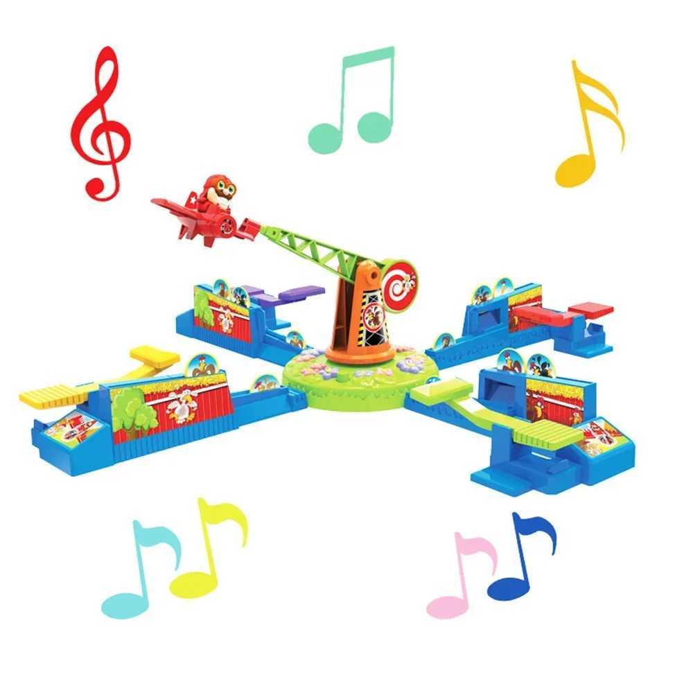 Toy Looping Louie Spinning Plane Chicken Stealing Game Parent Children Interaction Battle Puzzle Board Game Party Childrens Toys