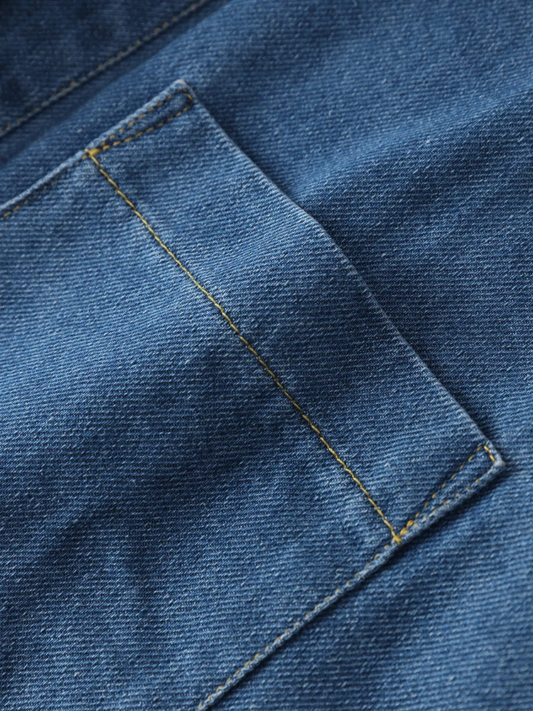 Spring Casual Denim Top Pants Sets Women Long Sleeve Turndown Collar Pullover Wide Leg Pant Female Suit Summer Lady Outfits 240618