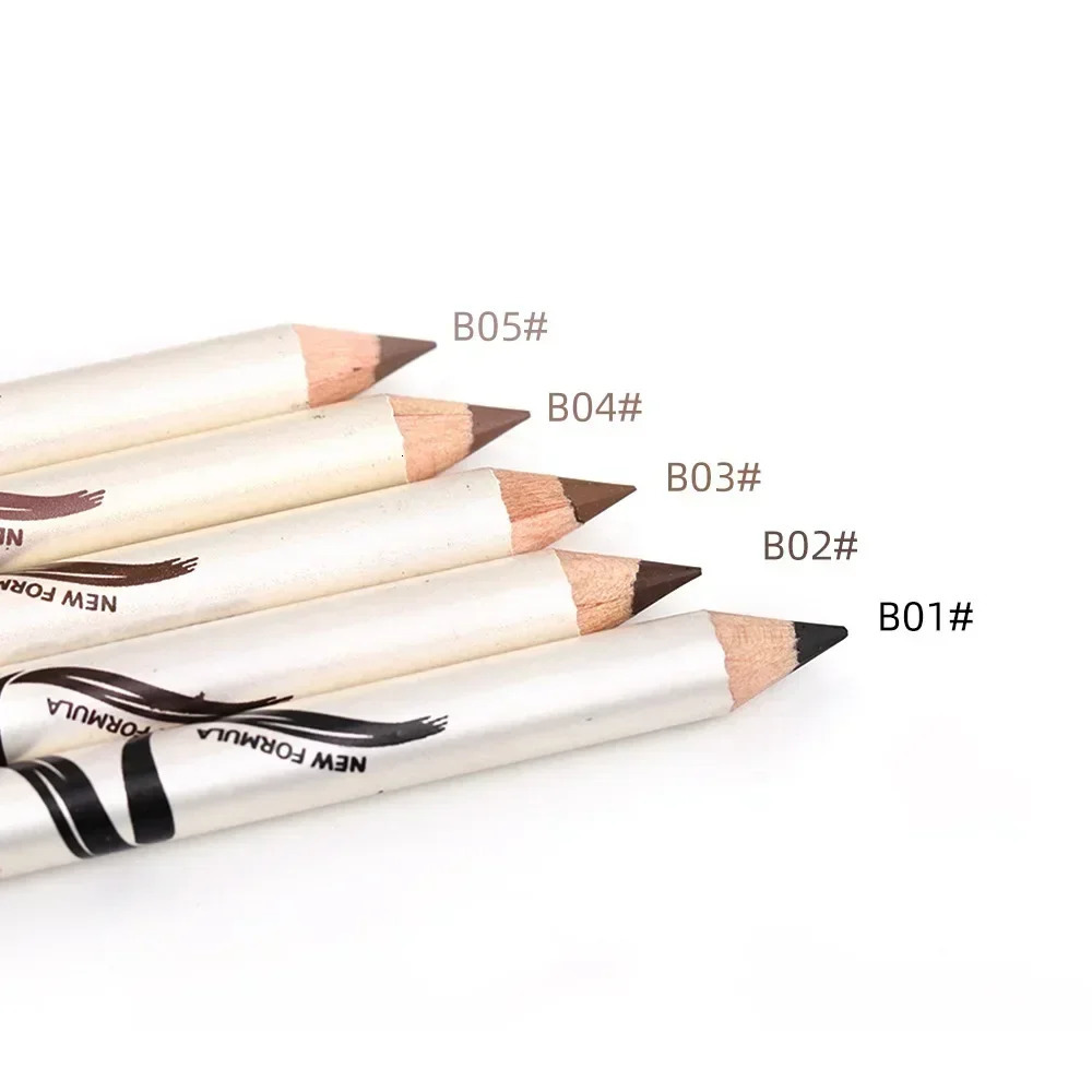 5 Colors Eyebrow Pencil Makeup Menow Eyebrow Marker Waterproof Eyebrow Tattoo for Eyebrows Enhancer Dye Tint Pen Long Lasting 240625