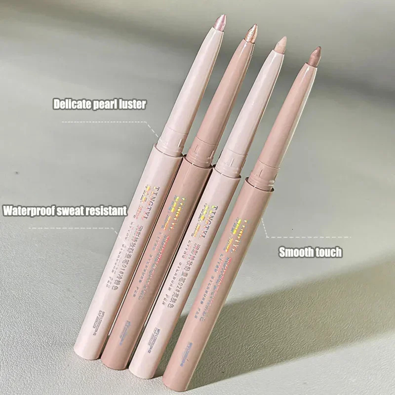 Matte Lying silkworm Shadow Pen Dual-use Eyeliner Gel Pen Beige Skin Tone Concealer Pen Smooth Contour Eye Shadow 240624
