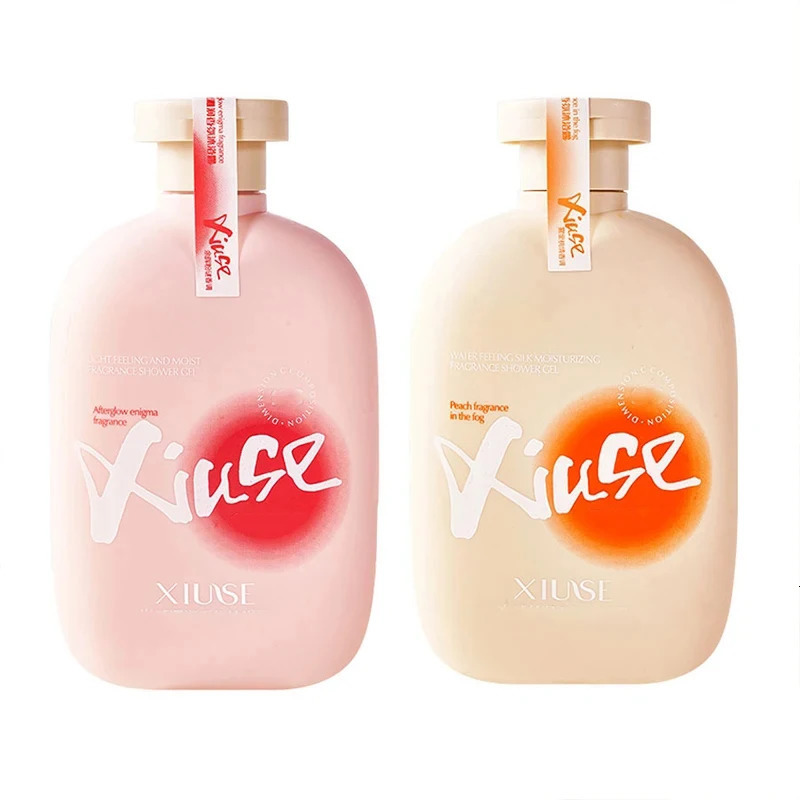 2pcs Set Amino Acid Body Wash Lasting 72 Hours Perfumed Women Men Fruit Acid Moisturizing Moisture Cleaning Supplies 240624