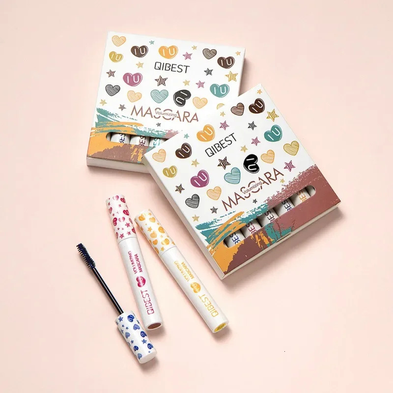 7 ColorsSet Waterproof Color Mascara Eyeliner Charming Longlasting Colorful Curling Lengthening Extension Eyelashes 240625
