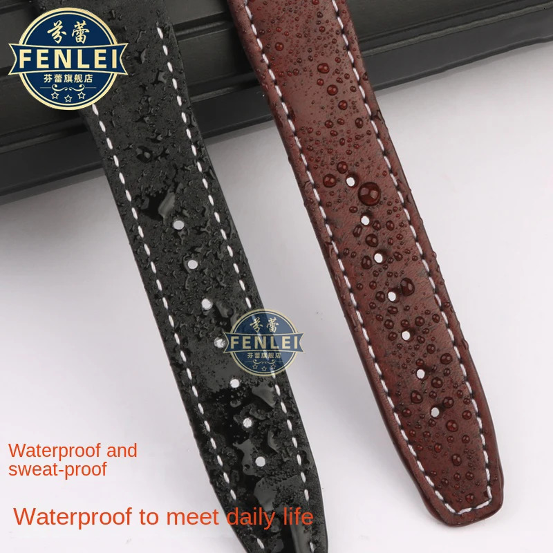 Leather Watch Strap For IWC Pilot Little Prince Mark IW388103 IW378005/003/001 Men's Quick Release Cowhide Watch Band 20MM 21MM 240618