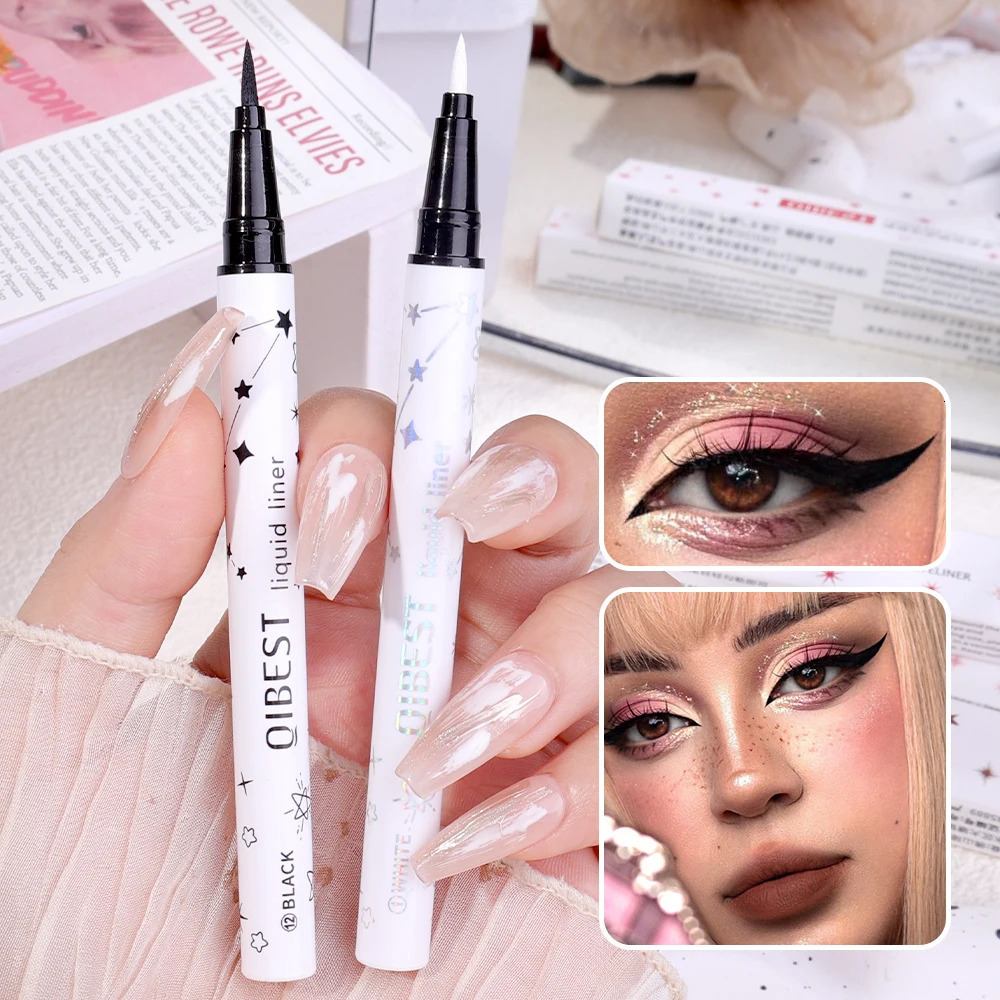 Colorful Liquid Eyeliner Pencil Waterproof Blue Red Black White Eye Liner Pen Long Lasting Quickily Drying Eyes Makeup Cosmetics 240625