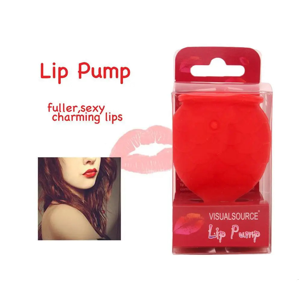 Sexy Lips Pump Soft Silicone Lip Enhancer Fish Shape Lip Lips Enhancer Mouth Lip Plump Tool Device Lip Bigger Tool 240626
