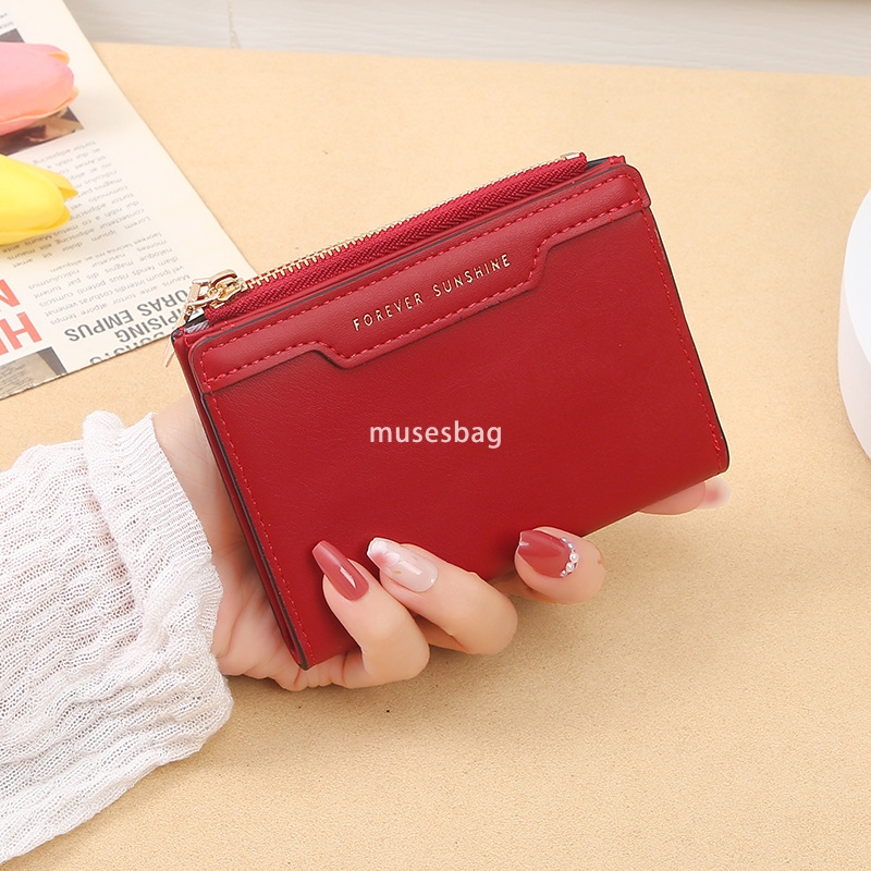 Advanced Women's Designer New Korean Wallet Fashionable and Minimalist Cross border Short Style Multi Card versatile and Practical Multi function