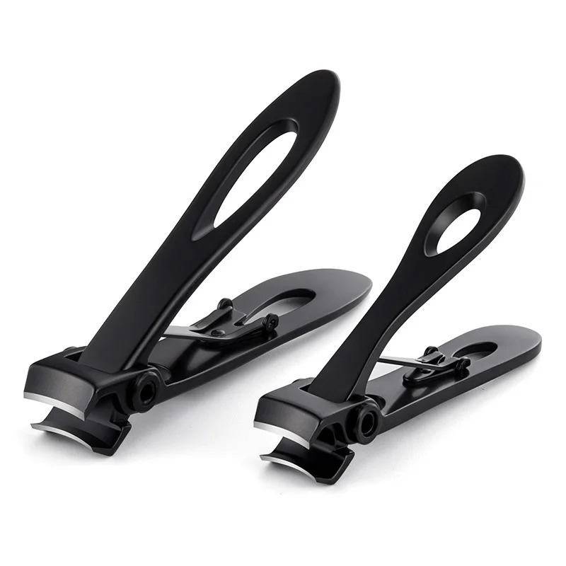 High quality Nail Clippers Stainless Steel Two Sizes Are Available Manicure Fingernail Cutter Thick Hard Toenail Scissors tools 240625
