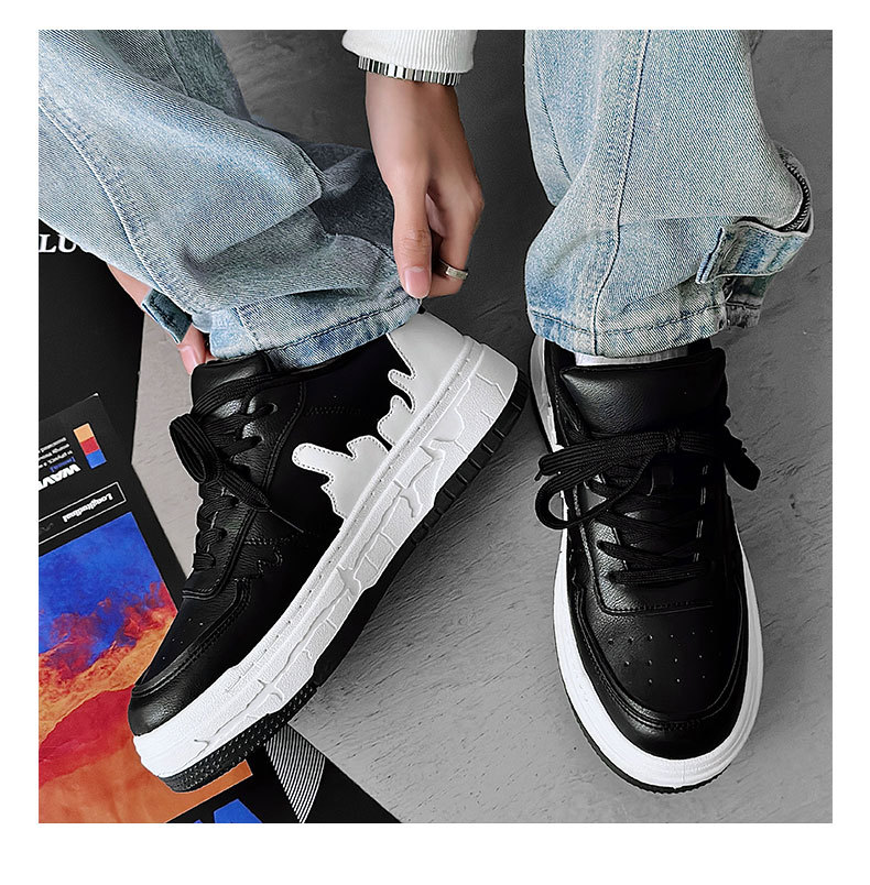 New niche design Hong Kong style Mori system bread shoes casual new national tide brand pops shoes live skateboarding shoes models 232