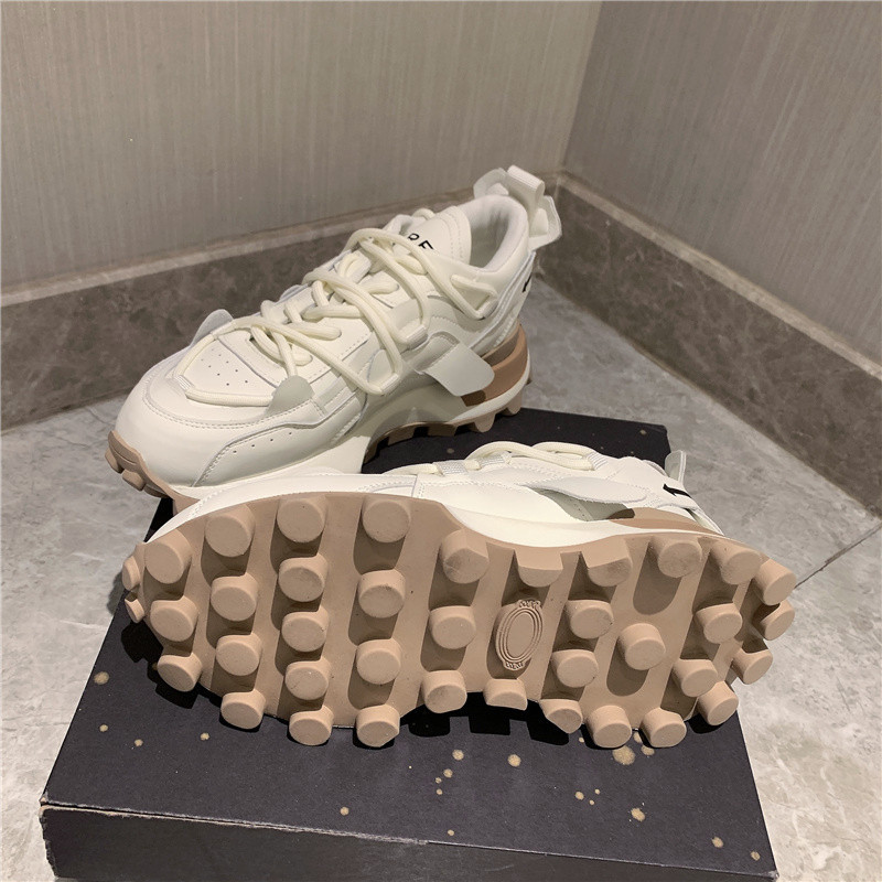 Pop shoes women 2024 spring new ins tide thick bottom casual hundred with sneakers 232