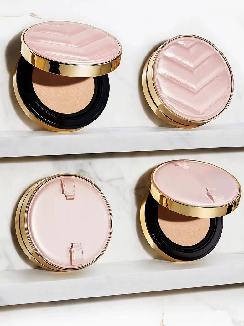 B10 B20 Color Pressed powder 12g black pink Cushion Healthy Glow Foundation Face Powder Cosmetics