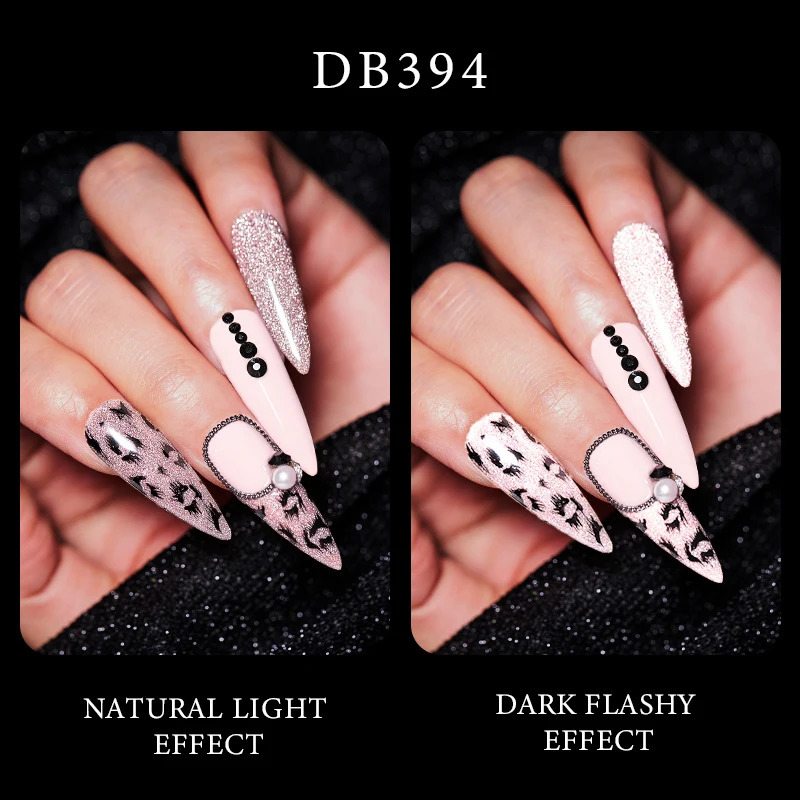 Mtssii reflective glitter gel nail polish glitter sequins semi anent soap UV LED color varnish nail art decoration 240625