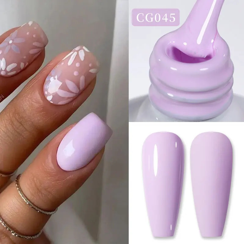 Sweet Spring Summer Color gel nail polish 10ml Light Pink Green Yellow Durable Varnis Semi anent Nail Enamel 240625