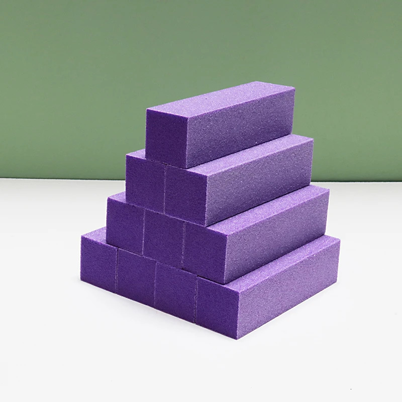 510pcs Nail Buffers Fine Grit Buffer Sanding Block Polisher Buffing File for Acrylic Nail Art Manicure Tools 240625