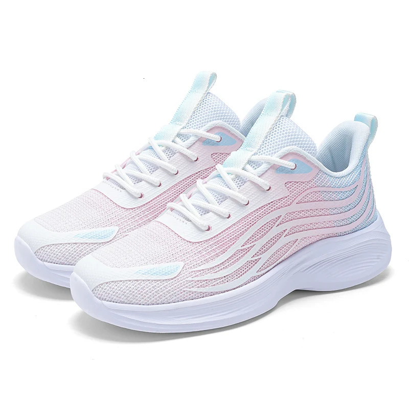 lightweight soft-soled cushioned Autumn running student sports women comfortable and not tired feet travel shoes