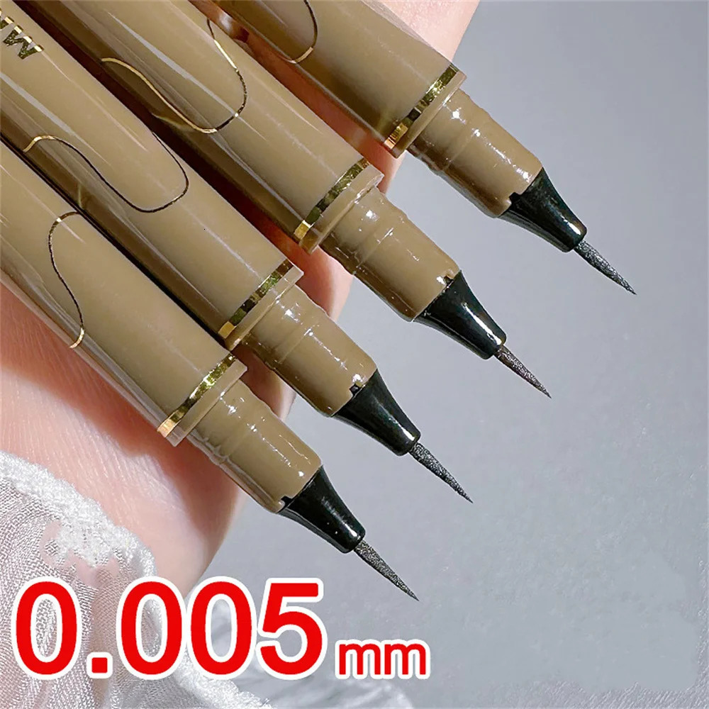 1Pcs Eyeliner Liquid Pen Pencil Super Fine Cotton Head Fast Drying Long Lasting Waterproof Eye Makeup Beauty Cosmetics Tool 240626