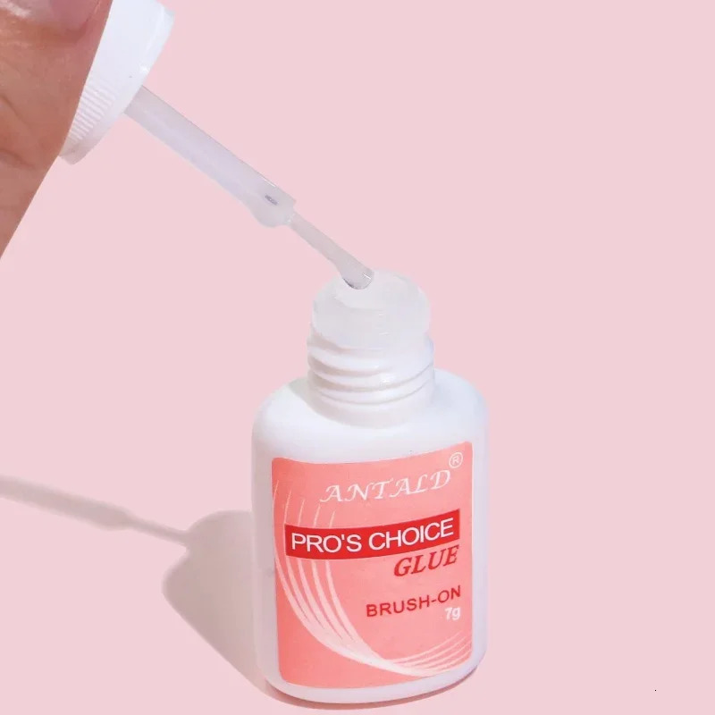 7g Fast Drying Nail Glue for False Nails Professional Glitter Acrylic Nail Rhinestone nail Art Decoration Glue Manicure Tools 240625