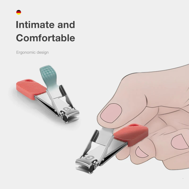 MR.GREEN Compact Nail Clippers Foldable Nail Cutters Manicure Tools Portable Fingernail Clipper With Key Chain Nail Scissors o240625