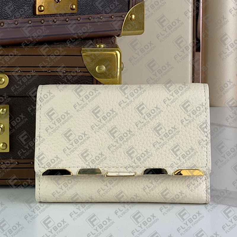 M82764 Capucines Compact Wallets Coin Purses Key Pouch Credit Card Holder Women Fashion Casual Luxury Designer Top Quality Purse Pouch Fast Delivery