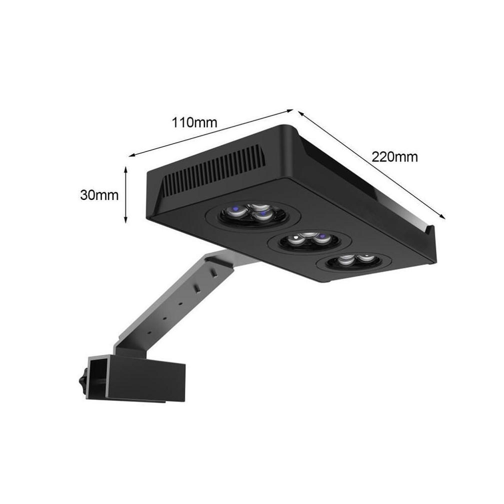 Aquariums Lighting Led Aquarium Light 30W Indoor Saltwater With Touch Control For Coral Reef Fish Tank Eu Plug Y200922 Drop Delivery Ot1Pl
