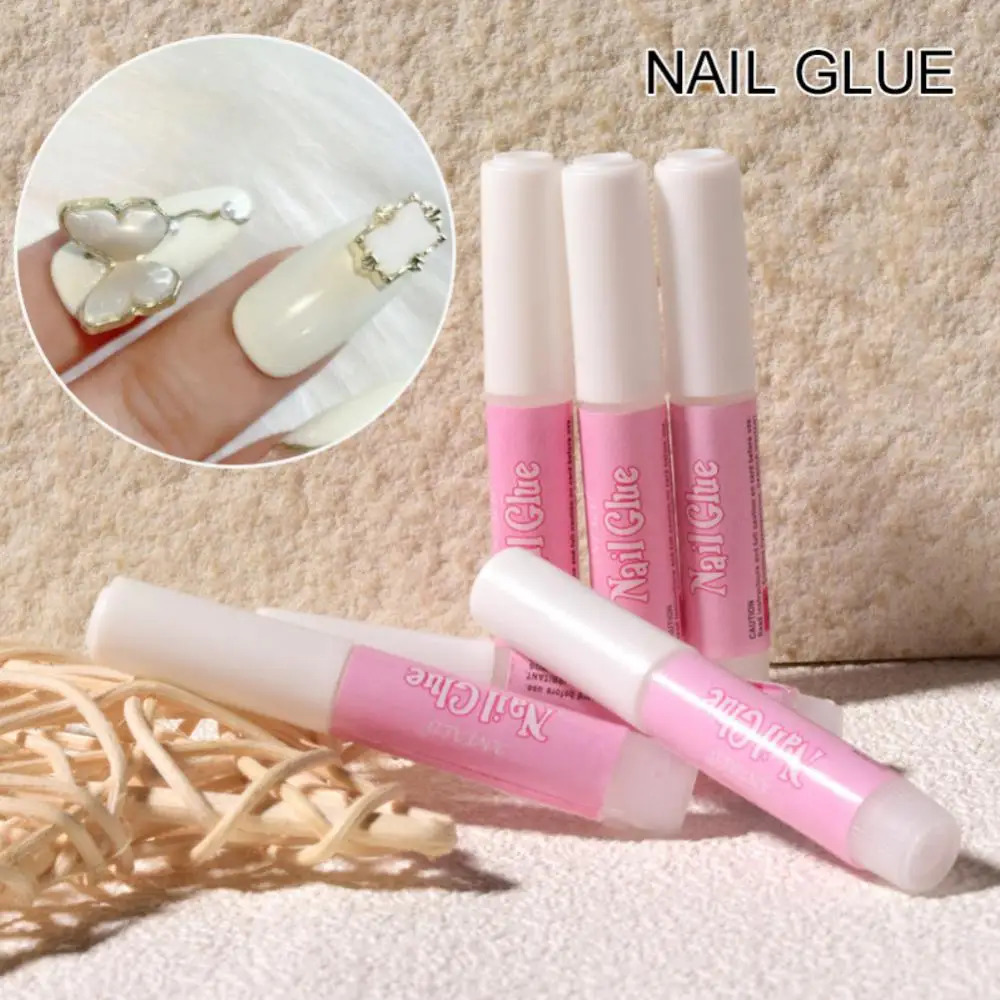 Mini Beauty Easy Application Waterproof Fake Nails Durable False Nail Glue Acrylic Nail Glue False Nail Glue Durable 240625