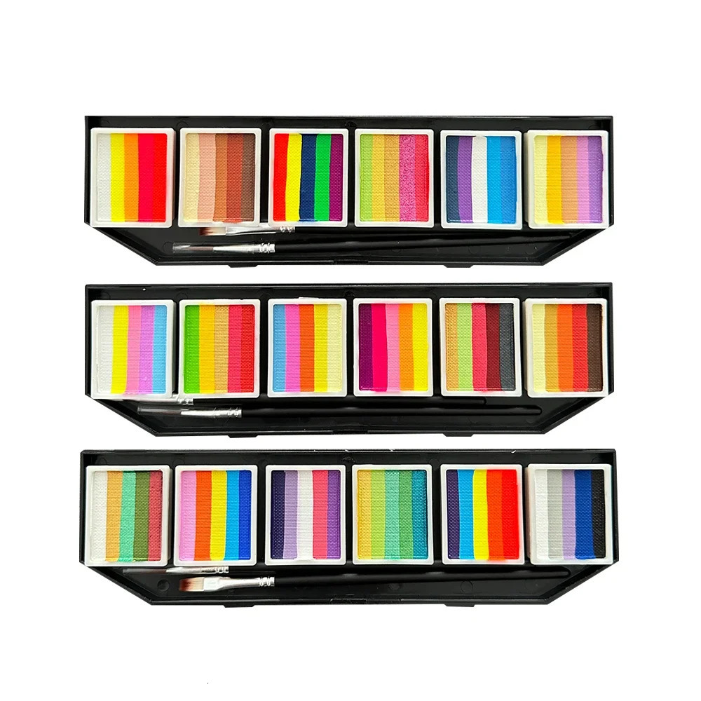 Professional Special Effects Art Party Fancy Makeup Water Based Body Paint Good Coverage Face Painting Supplies o240626